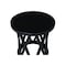 International Concepts Round Ceylon End Table, 24 in W, 24 in L, 24 in H, Wood, Black OT46-46ER - alternate 6